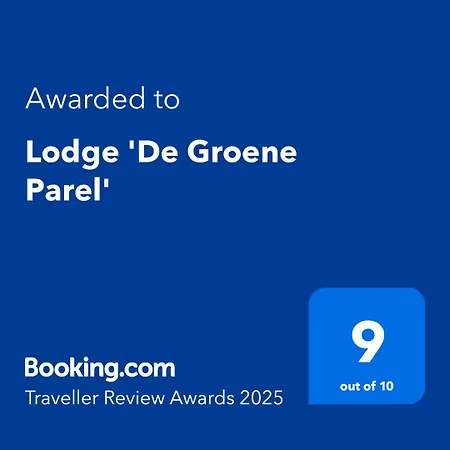 Boutique Zomerhuis De Groene Parel Hébergement de vacances *